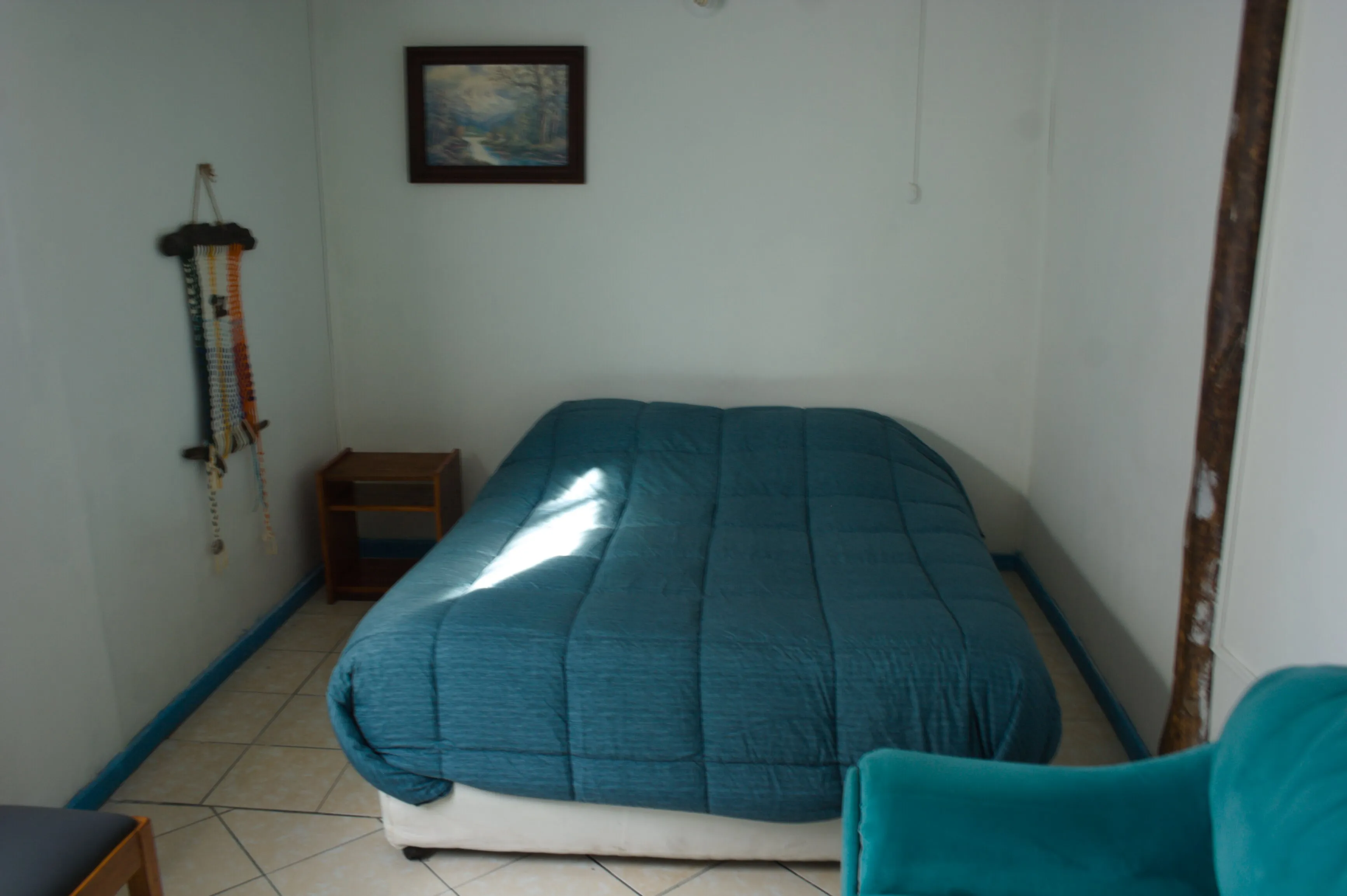Vista de la pieza matrimonial